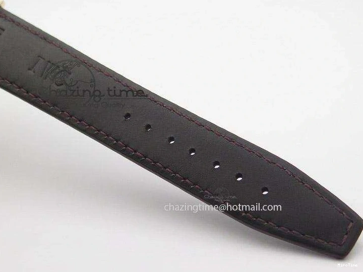 MIROTIME 0406 Modern Portofino SCHAFFHAUSEN RG MKF 1:1 V2 Best Edition White Dial On Brown Leather Strap A 7344